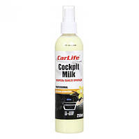 Поліроль-молочко для панелі приладів Carlife Ваніль. Cockpit Milk 250ml