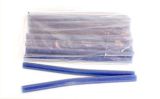 Клей для термопістолета 30см 1,1см кольоровий Синій