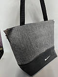 Жіноча сумка Nike спортивна сумка для через плече Відпочинок месенджер пляжні сумка тільки ОПТ), фото 3