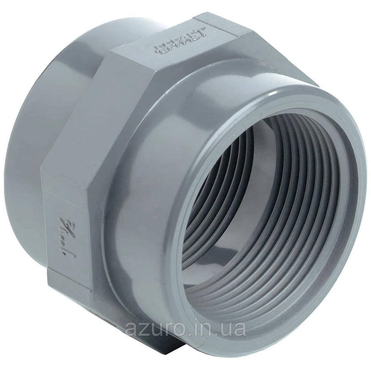 Effast Муфта ПВХ Effast RERMAE040E із внутрішньою різьбою, d1-1/4"