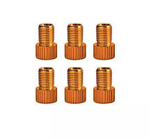 Перехідник Presta/Shreder, помаранчевий