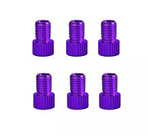 Перехідник Presta/Shreder, фіолетовий