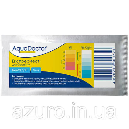 Тест-сумки Aquadoctor Cl/pH, 3 шт., фото 1
