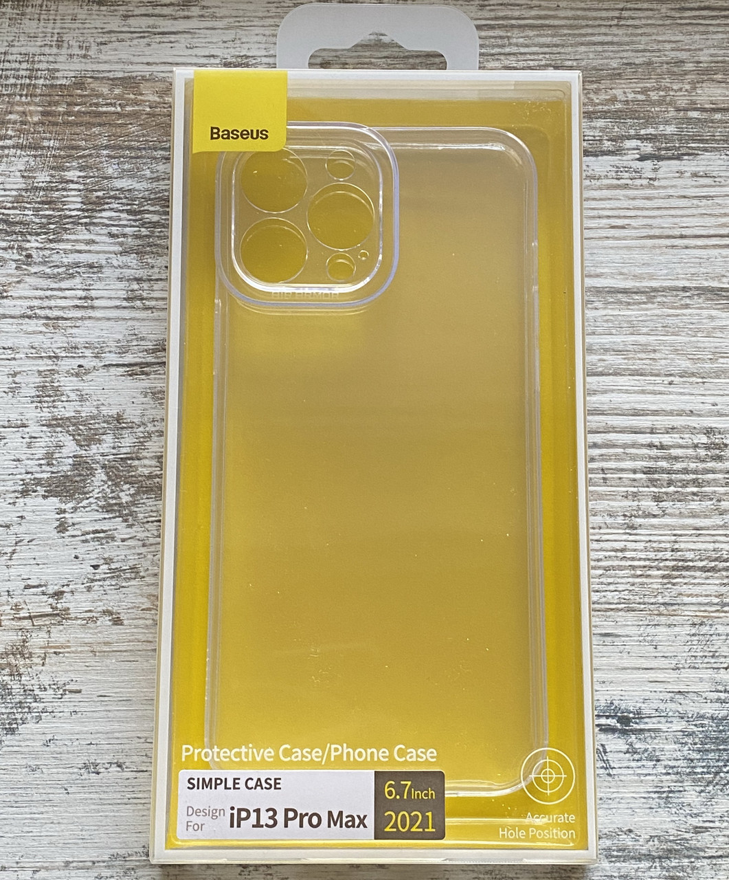 Силіконовий чохол Baseus Simple для iPhone 13 Pro Max