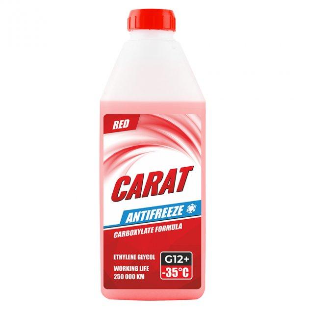 ANTIFREEZE & COOLANT G12+RED, ТМ "CARAT", 900 г (9шт/уп)