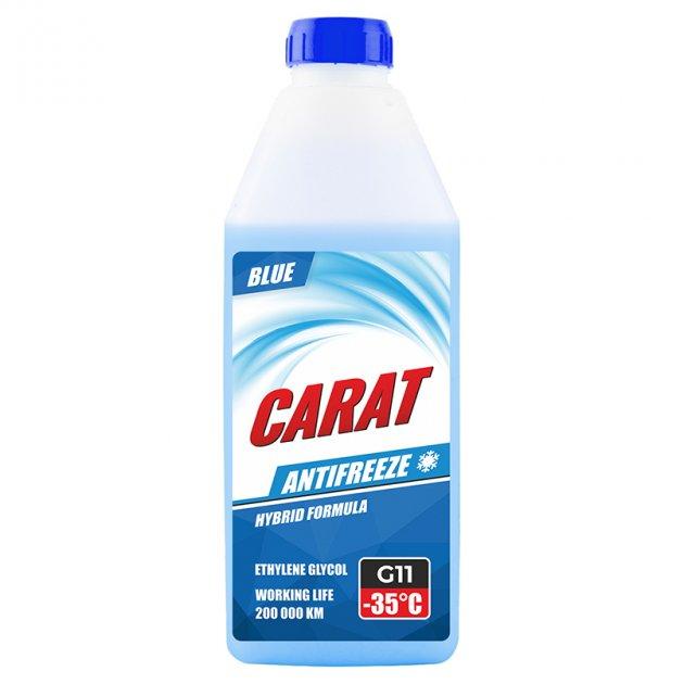 ANTIFREEZE & COOLANT G11 BLUE, ТМ "CARAT", 900 г (9шт/уп)