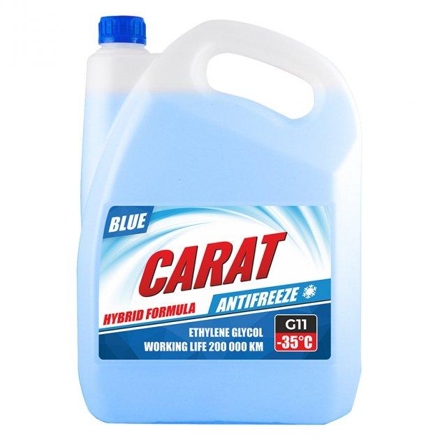 ANTIFREEZE & COOLANT G11 BLUE, ТМ "CARAT", 9 кг (2шт/уп)
