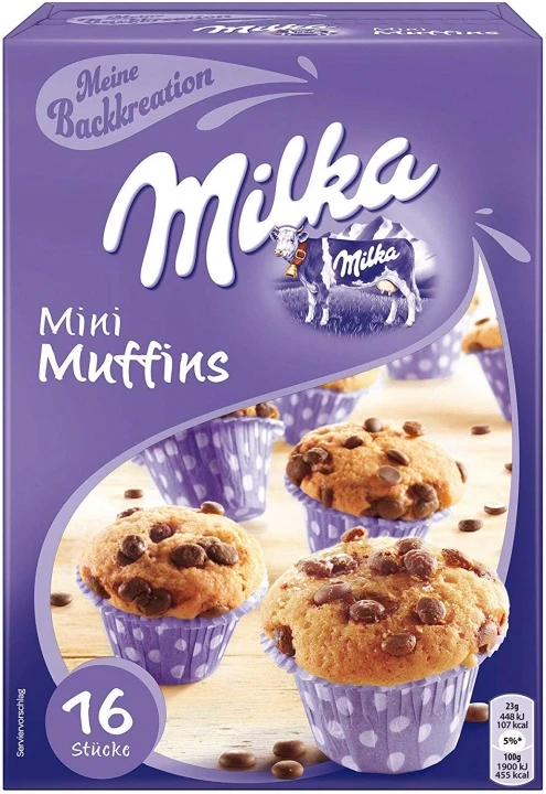 Суміш для приготування мафінів Milka Mini Muffins - фото 1 - id-p1780940645