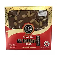 Ірис з молоточком Walkers Nutty Brasil Toffee Slab 400г