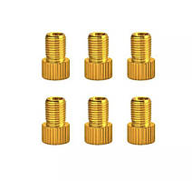 Перехідник Presta/Shreder, жовтий