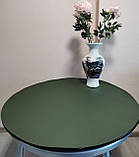 Підкладка на кухонний стіл, шкір зам із пвх. 7 кольорів. Діаметр = 80см, фото 3