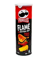 Чіпси Pringles Flame Cheese & Chilli 160г