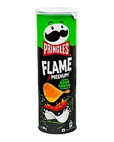 Чіпси Pringles Flame Sour Cream 160г