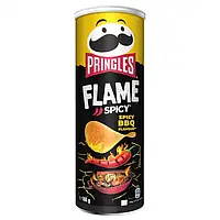 Чіпси Pringles Flame Spicy BBQ 160г