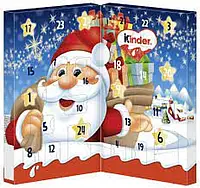 Адвент Календар Kinder Advent Calendar (Дід Мороз) 127g