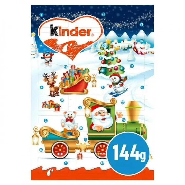 Адвент Календар Kinder Advent Calendar 144g - фото 1 - id-p1780937602