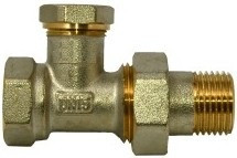 KPвентиль радіаторний настроювальний прямою 1/2x1/2 (KR.904)