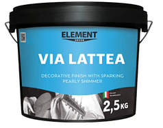 Штукатурка декоративна інтер'єрна для стін Element Decor VIA LATTEA 2.5 кг