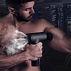 Масажер для тіла + 4 насадки, від USB, KH-320 + Подарунок Смарт фітнес ваги / Ручний вібромасажер для тіла, фото 6