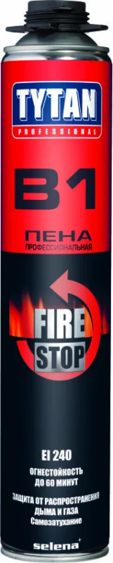 Піна TYTAN PROFESSIONAL (проф) B1 (вогнестійка) 750 мл
