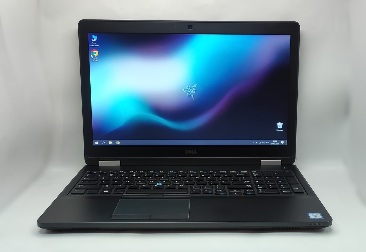 Ноутбук Dell Latitude E 5570 15.6"  Intel Core i5-6200U 2.3 GHz 8 GB RAM 256 GB SSD Black Б/В