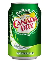 Газована вода Canada Dry Імбирний Ель 330мл