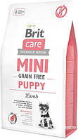 Сухой корм для щенков миниатюрных пород Brit Care Mini Grain Free Puppy 7 кг