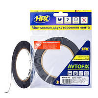 Двухсторонняя лента HPX AUTOFIX MSE, 6мм x 5м, черная Technohub - Гарант Качества