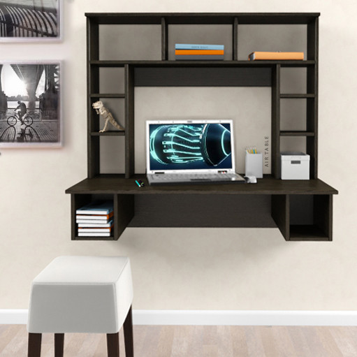 Навісний комп'ютерний стіл COMFY HOMETMAirTable-IV, венге