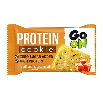Протеїнове печиво "Солона карамель", GO ON Nutrition, 50 г