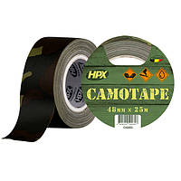 Ремонтна армована стрічка HPX CAMO Tape, 48мм х 25м, камуфляжна Technohub - Гарант Якості