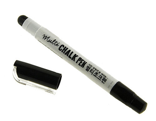 Крейдяний маркер чорний, Mungyo, MBG-12BK, фото 1