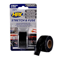 Лента для герметизации HPX Stretch&Fuse, 25мм х 3м, черная Technohub - Гарант Качества