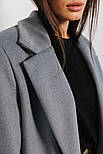 Жіноче кашемірове коротке пальто піджак, фото 9