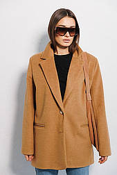 Жіноче кашемірове коротке пальто піджак