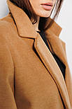 Жіноче кашемірове коротке пальто піджак, фото 3