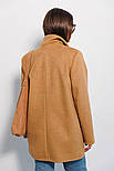 Жіноче кашемірове коротке пальто піджак, фото 4