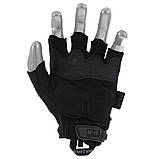 Рукавички тактичні без пальців Mechanix Wear M-Pact Covert Black MFL-55, фото 7