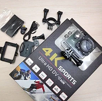 Экшн камера 4К Ultra HD Sports 4K WiFi вай фай Action Camera спортивная камера