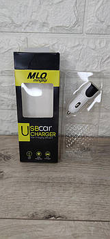 Автомобільний зарядний пристрій Car Charger Q701 5V-2.4A, білий (KG-6321)