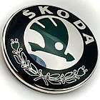 Емблеми Шокоду Skoda 89 мм значки Octavia Tour, A5, Fabia, Rapid, Superb: 5J0853621AAUL, 5JA8536872ZZZ, фото 3