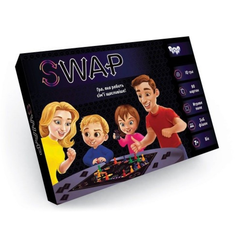 Настільна розважальна гра "Swap" Danko Toys G-Swap-01-01U