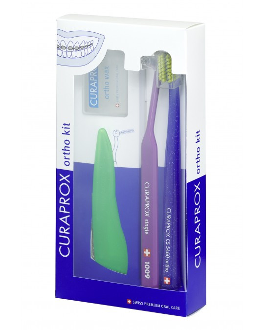 Ортодонтичний набір для догляду за брекетами Curaprox ORTHO KIT