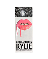 Набор 2в1 Помада + карандаш Kylie Birthday Edition