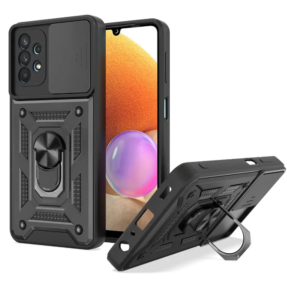 Ударостійкий чохол Camshield Serge Ring for Magnet для Samsung Galaxy A72 (SM-A725FZ) Ударостійкий чохол Camshield Serge Ring for Magnet для Samsung Galaxy A72 (SM-A725FZ)