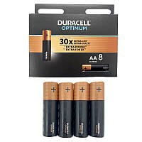 Батарейка алкалиновая ДЮРАСЕЛЬ DURACELL OPTIMUM (AA), цена за 1 шт.