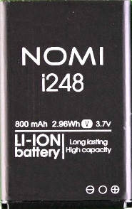 Батарея Nomi NB-248 для Nomi i248, фото 2