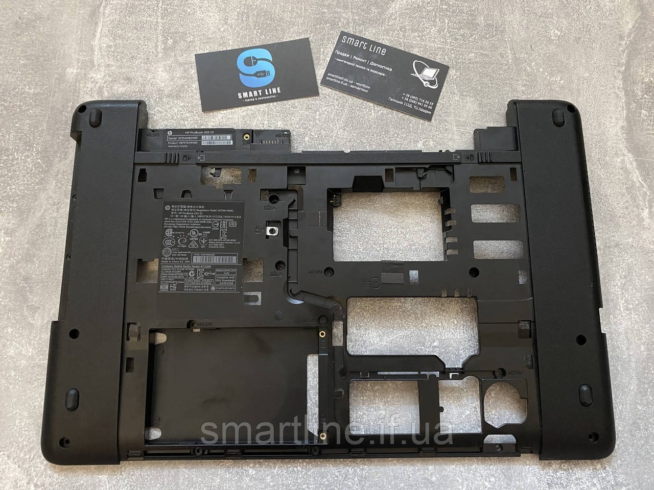 Нижня частина корпусу піддон корито для ноутбука HP ProBook 450 G1 | 455 G1 | 721933-001