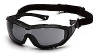 Тактические очки защитные Pyramex V3T (gray) Anti-Fog, серые