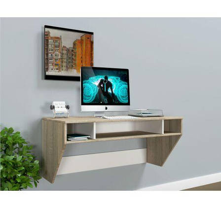 Навісний комп'ютерний стіл COMFY HOMETM AirTable-II SW Mini, колір на вибір, фото 1